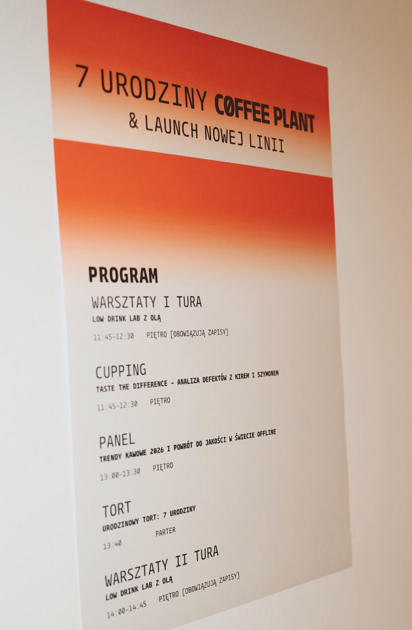7 urodziny COFFEE PLANT – więcej niż event, więcej niż premiera