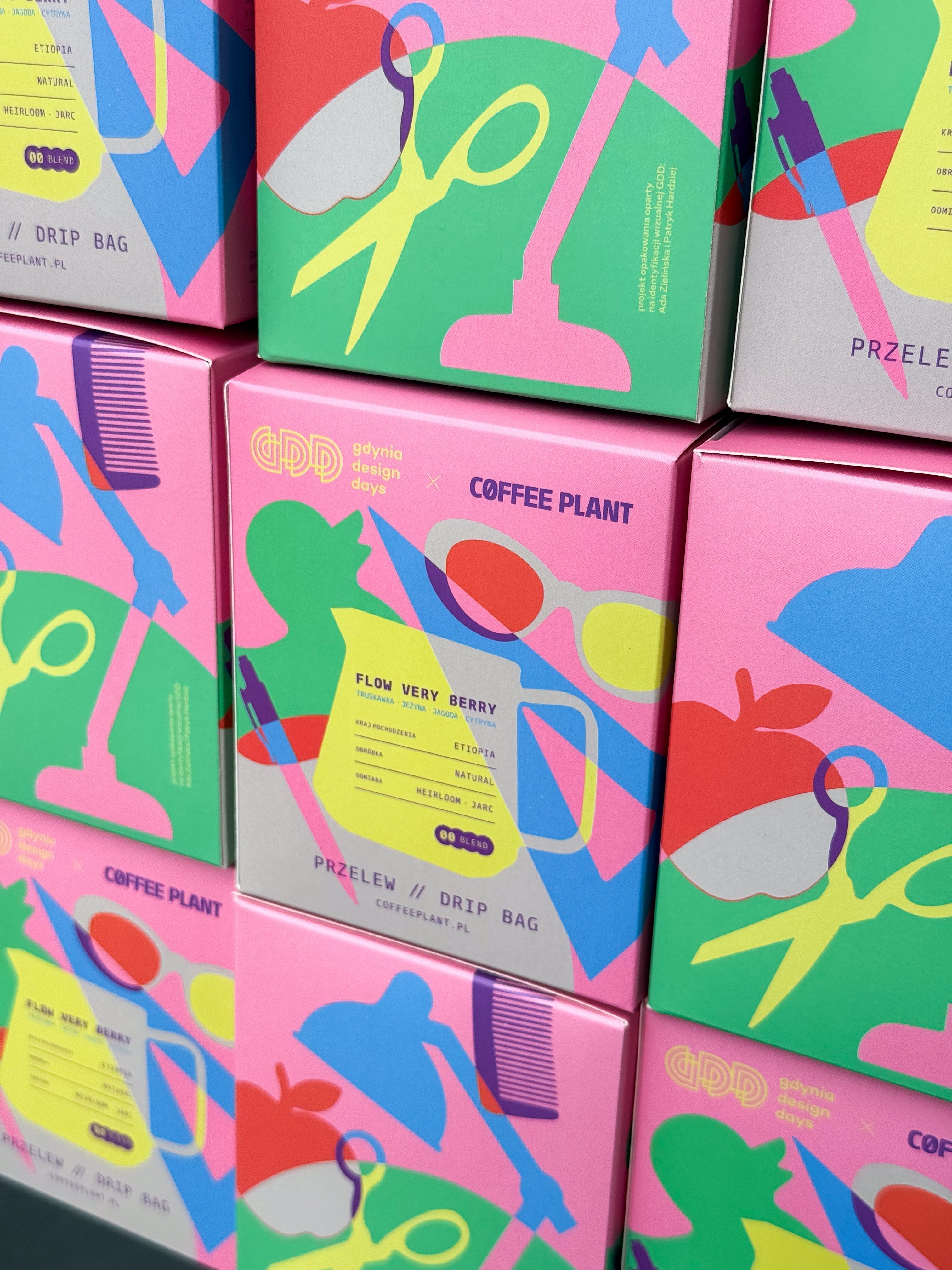 Kolekcjonerskie drip bagi i festiwalowa kawiarnia. COFFEE PLANT ponownie partnerem Gdynia Design Days
