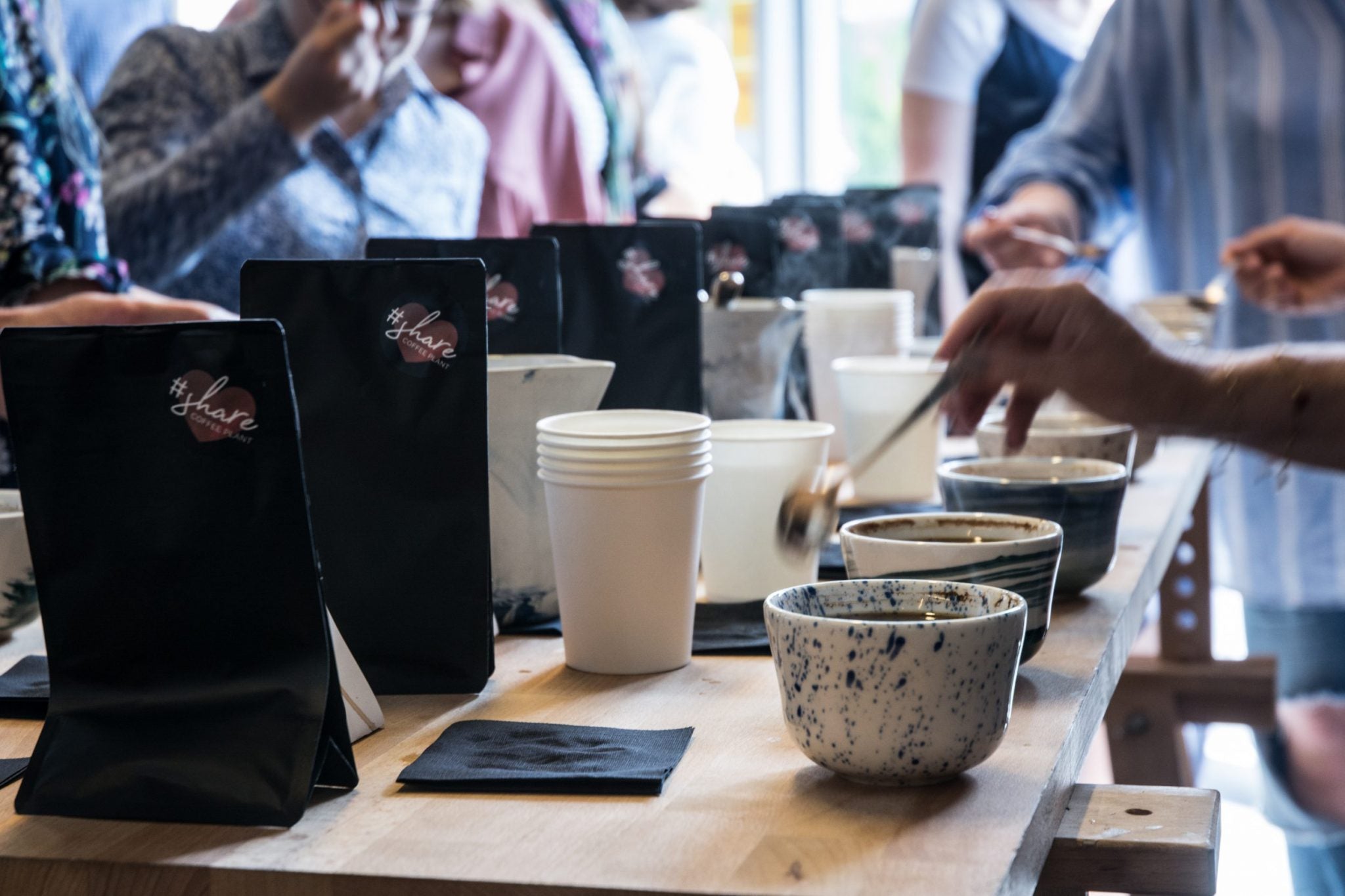 kawa - cupping - siorbka