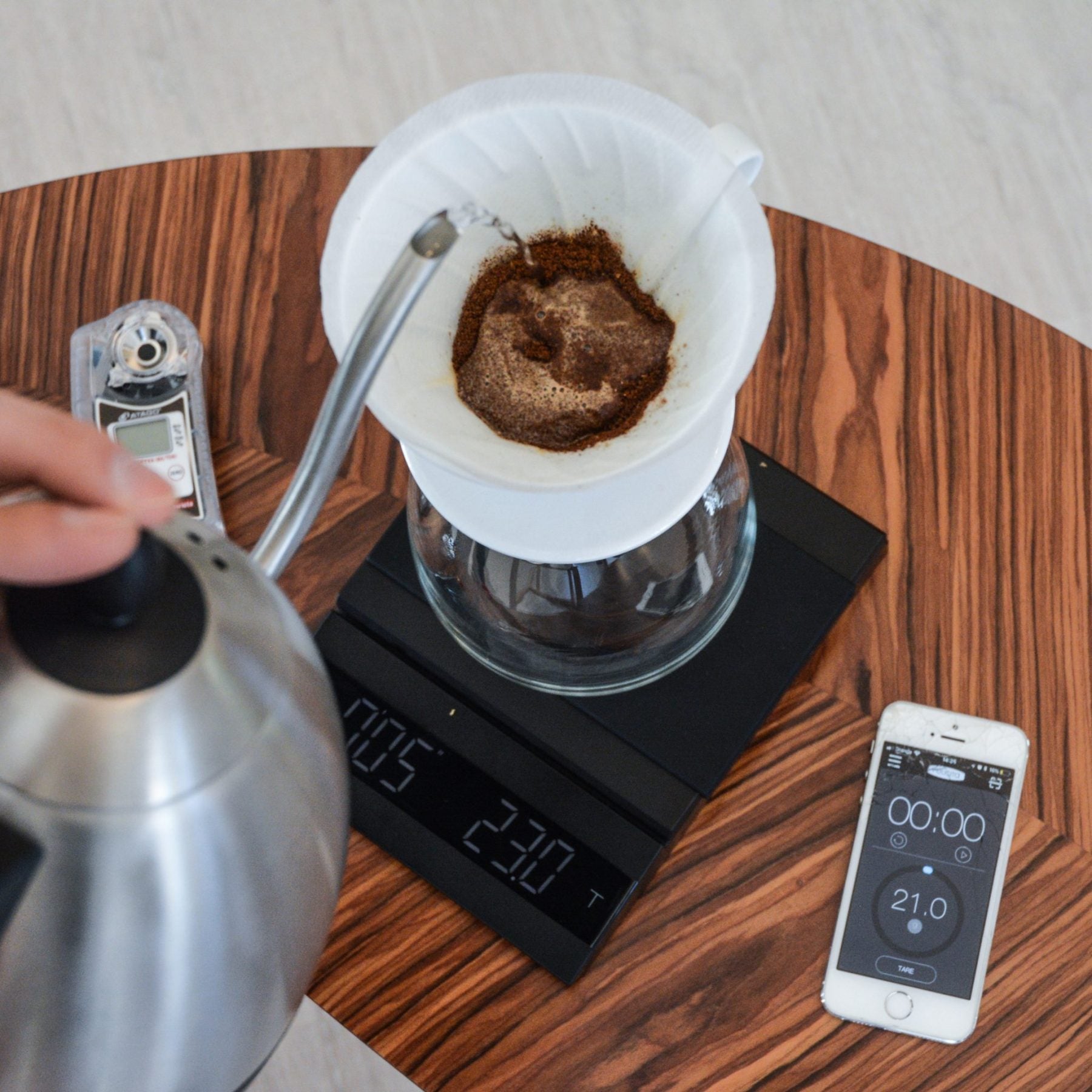 kawa - coffee plant - waga do kawy - ekstrakcja