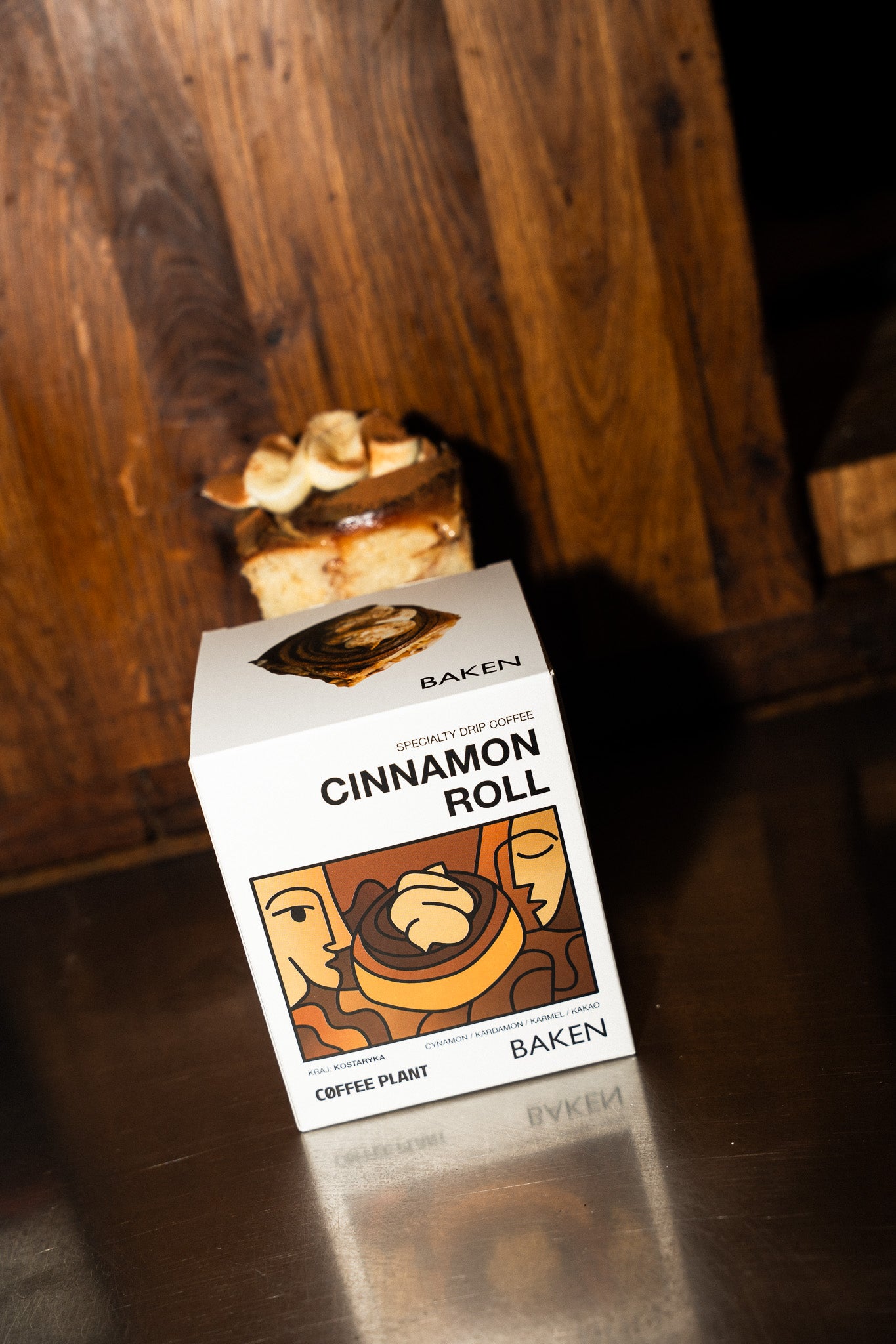 Drip bag CYNAMONKA COFFEE PLANT × BAKEN