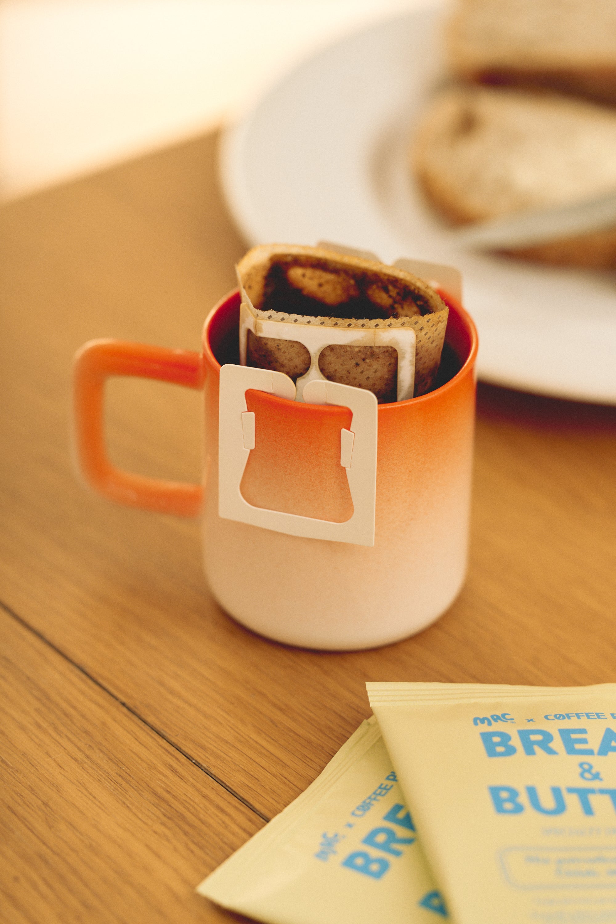 Drip bag BREAD & BUTTER + kubek NODI STUDIO