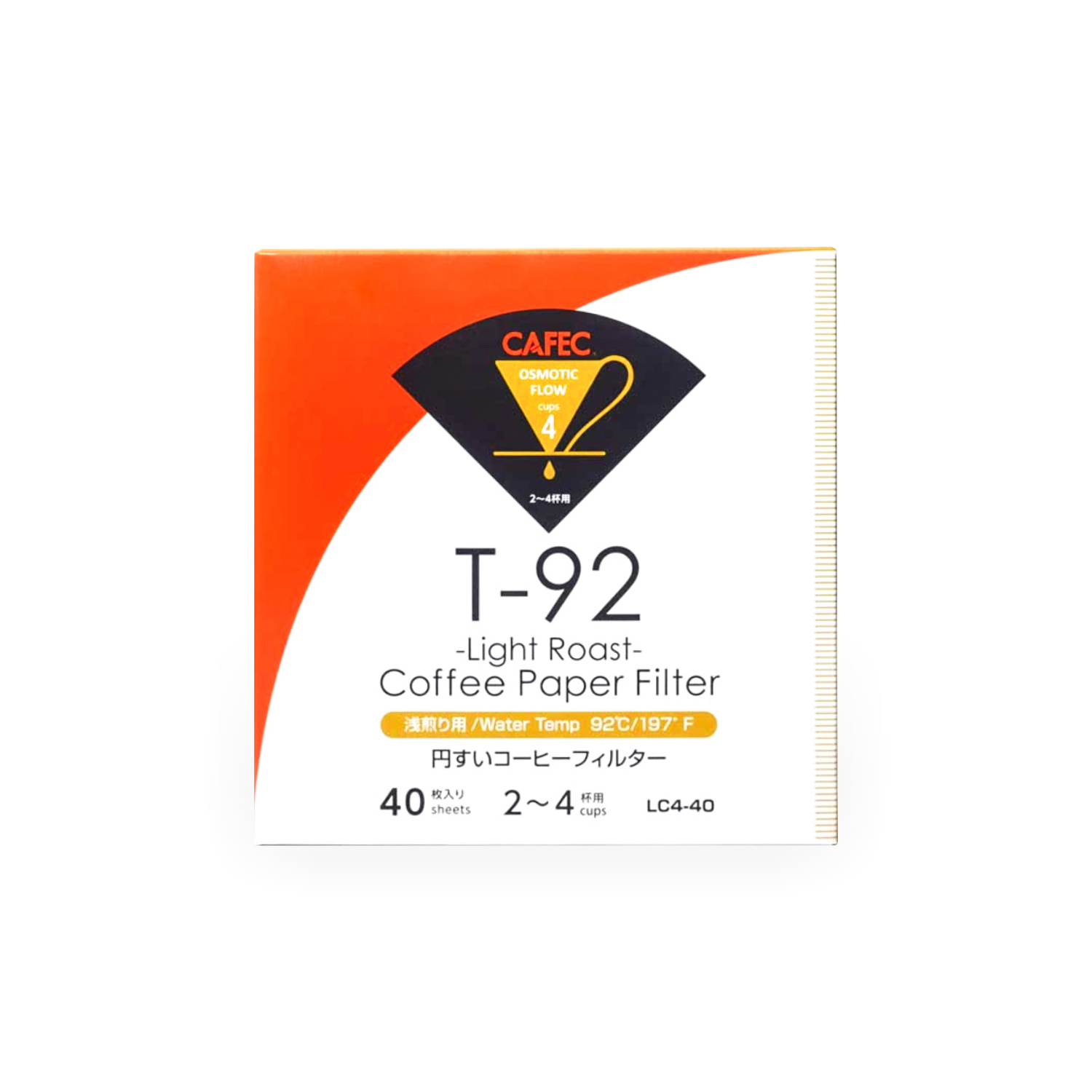 filtry papierowe do jasno palonej kawy T-92