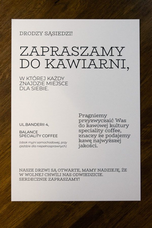 kawa - kawiarnia - coffee plant - balance specialty coffee